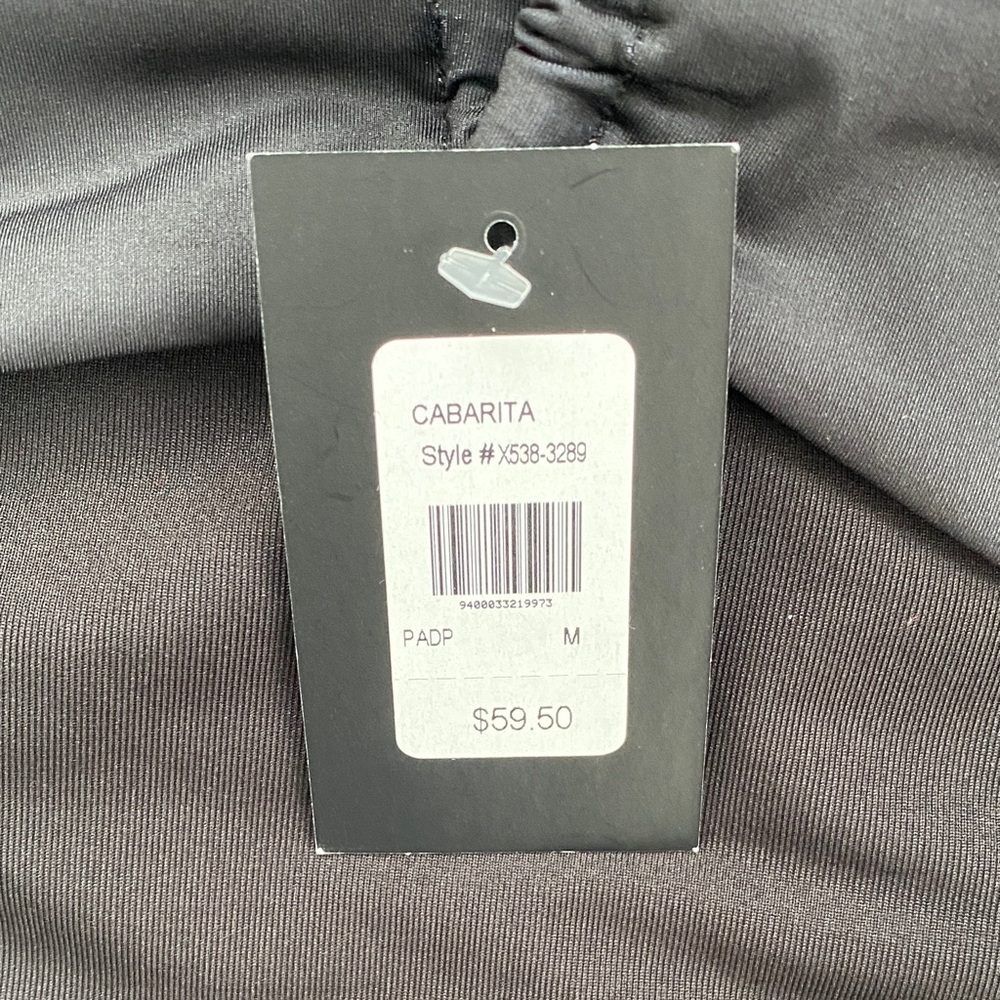 Frederick's of Hollywood Cabarita tropical cut out one piece swim suit size med - Picture 5 of 6